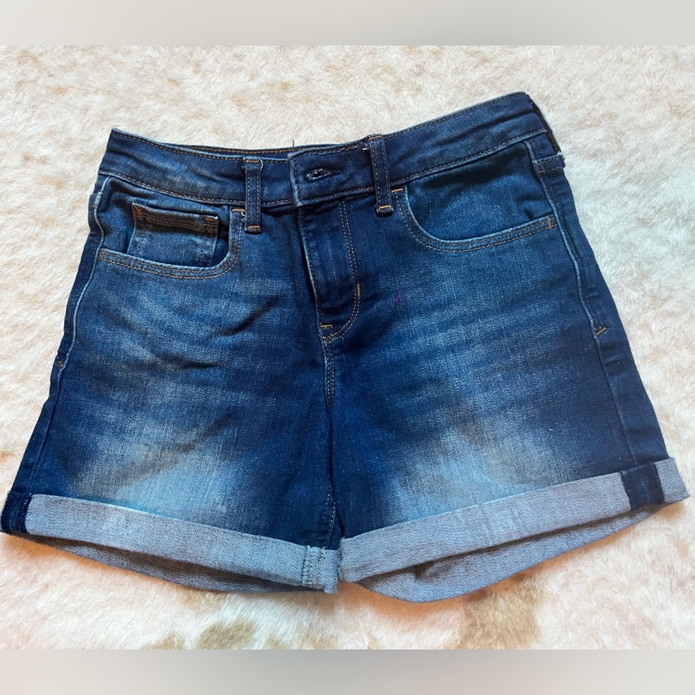 Kids GAP midi- denim shorts size 12